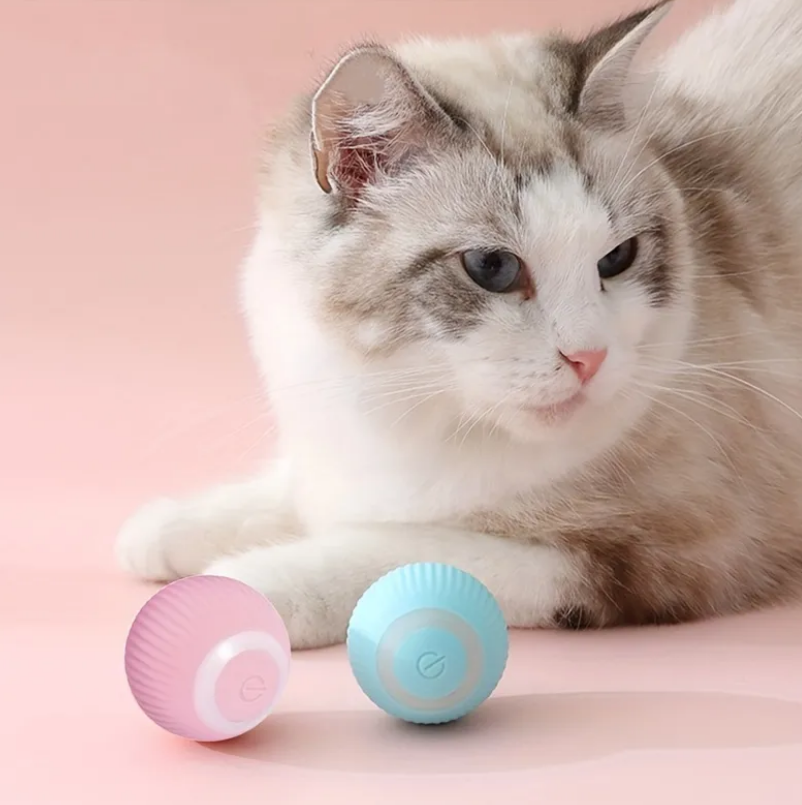 Electric Cat Ball Toys Automatic Rolling